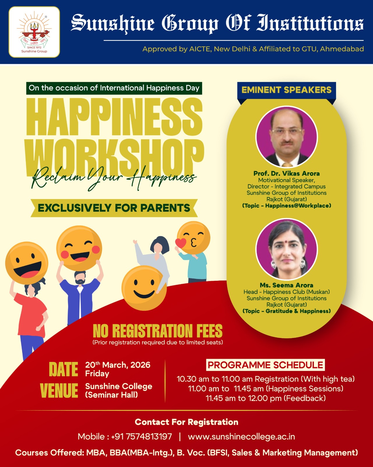 Happiness Workshop - 2026